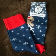 Poznańska Gira, skarpety wzorzyste, świąteczne, 42-46