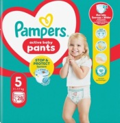Pampers active baby pants rozmiar 5