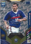 PANINI FIFA 365 2026 FANS FAVOURITE LEGEND ZINEDINE ZIDANE FRANCJA FAN51