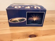 Lampka nocna UFO z włosami. PRL.