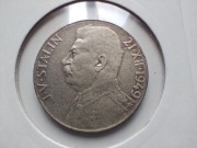50 koron Czechosłowacja 1949r STALIN , Ag, piękna