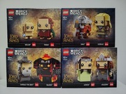 LEGO 40630, 40631, 40632, 40751 BrickHeadz - Władca Pierścieni komplet