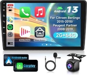 Radio samochodowe Citroen Berlingo 2015-2018/Peugeot Partner 2008-2019 