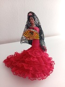 Lalka tancerka flamenco