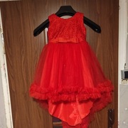 SUKIENKA ELEGANCKA WIZYTOWA KWIATY FALBANY 104