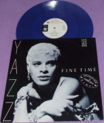YAZZ - Fine Time / Dream - MAXI 12'' 1989 - BLUE VINYL