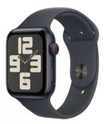 Apple Watch SE 2gen., 44 mm GPS+Cellular M/L czarny + 2 dod. paski gratis