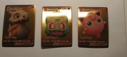Zestaw 3 kart Pokemon 