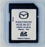 Aktualizacja map Mazda Connect 1 EU 2025Q2