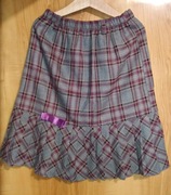 Spódnica w kratę galowa na rozpoczęcie zakończenie roku szkolnego