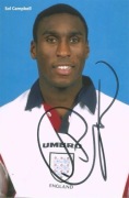 Sol CAMPBELL autograf! zdjęcie 10x15 ARSENAL
