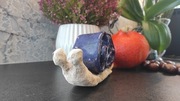 Ślimak ceramiczny, kolor granatowy 
