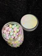 Szklane koraliki Avec do robienia biżuterii bransoletek cukierkowe pudrowe