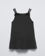 SUKNIA Z DZIANY Z KOKARDKAMI r 116