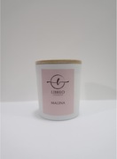 Świeca Sojowa Zapachowa - Malina