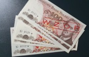 WZÓR 100 zł 1976 rok seria AK