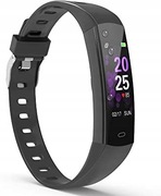 Zegarek opaska fitness YoYoFit IP67 GPS pulsometr czarna