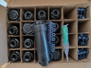 Rain Bird 5004 PC nowe zraszacze rotacyjne 16 szt. + komplet dysz + klucz