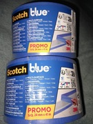 ScotchBlue taśma malarska niebieska mix powierzchni 24mm x 41m, 3 x 1 rolka