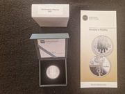 10zł Zbrodnia w Piaśnicy moneta srebrna stan bankowy UNC