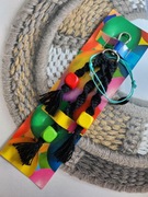 Kolorowy brelok do kluczy czy torebki