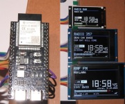 YoRadio ESP32 S3 N16R8 DAC PCM5102 Yo Radio Zestaw