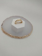 Regulowany pierścionek stal chirurgiczna 