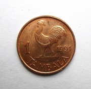 1 Tambala 1991 r.  Malawi