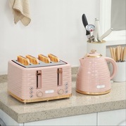 Zestaw Czajnik-Toster z czajnikiem 1,7 L, tosterem na 4 kromki