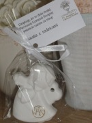 aniołki hostie podziękowania na komunię IHS