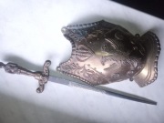 odlew sztylet i napiersnik husarski