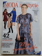 Anna moda na szycie 4/2025 wykroje do szycia simplicity jesień kobiece