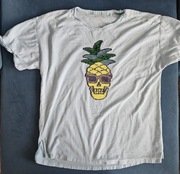 Koszulka Reserved r. 158 odwracane cekiny czaszka