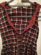 Sukienka 128/ 134 dziewczęca George delikatny sztruks