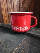 Garnek emaliowany sielskie wiejskie