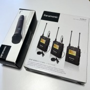 Mikrofony bezprzewodowe Saramonic UwMic9 + Mic HU9 sprawny