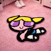 Ręcznie wykonany dywanik handmade- Bajka z atomówek.