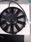 Wentylator osiowy ssący 12V / 225mm 