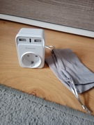 Adapter podróżny gniazda wtykowego typ G Anglia 