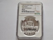 100 000 złotych - Solidarność - 1990 rok - Typ A  MS67
