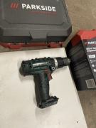 Parkside akumulatorowa wiertarko-wkrętarka udarowa PSBSA 20