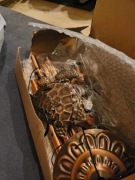 Dzwonki dzwoneczki stop aluminium w kolorze miedzi