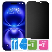 Szkło hartowane privacy 9H do iPhone 15 / 16 – prywatyzujące