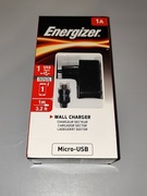 Uniwersalna Ładowarka Sieciowa Micro-USB 1A Przewód 1m Energizer Nowa