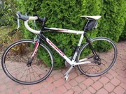 Rower wyścigowy szosowy Scapin SX3 czarno-biały