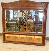 Lustro w stylu Art Nouveau (secesyjnym)