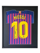 Lionel MESSI FC Barcelona koszulka z autografem 2x  Certyfikat RAMA
