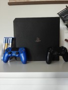 PlayStation 4 Pro 1TB + 2 Pady + 4 Gry | CUH-7208B (Najcichsza wersja)