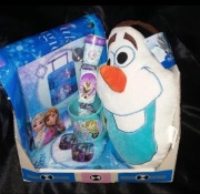 Zestaw kraina lodu Pluszak maskotka Olaf organizer do samochodu frozen