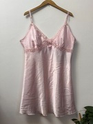 Koszulka nocna piżama koszula piżamka satynowa Intimate Attitudes XL 42